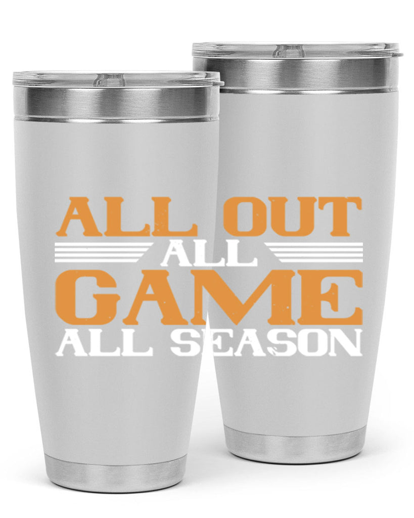 All out all game all season 2238#- badminton- Tumbler