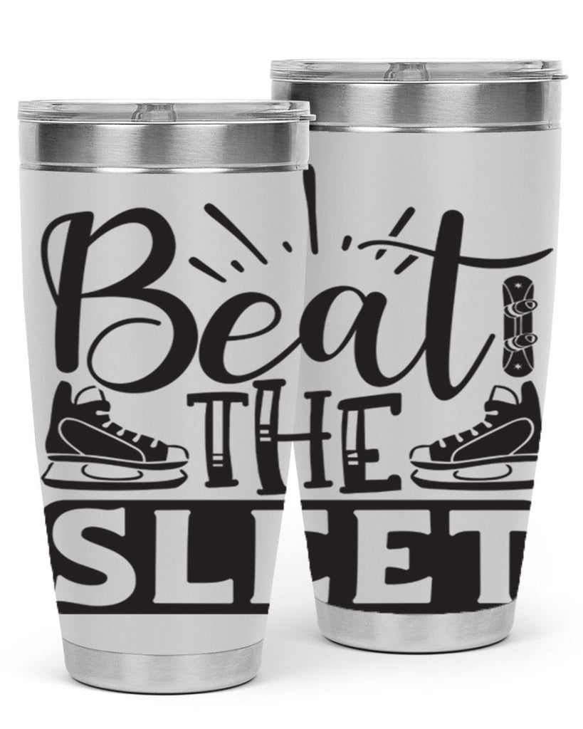 Beat the sleet 24#- winter- Tumbler