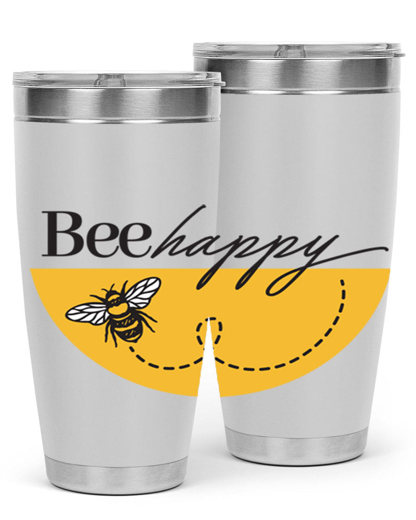 Bee Happy30#- spring- Tumbler