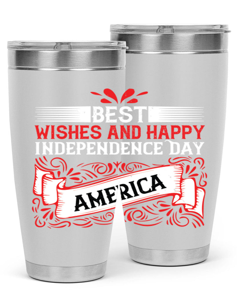 Best wishes and happy Independence Day america Style 86#- Fourt Of July- Tumbler