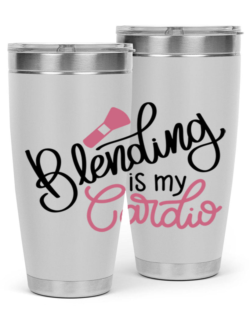 Blending is my Cardio Style 129#- make up- Tumbler
