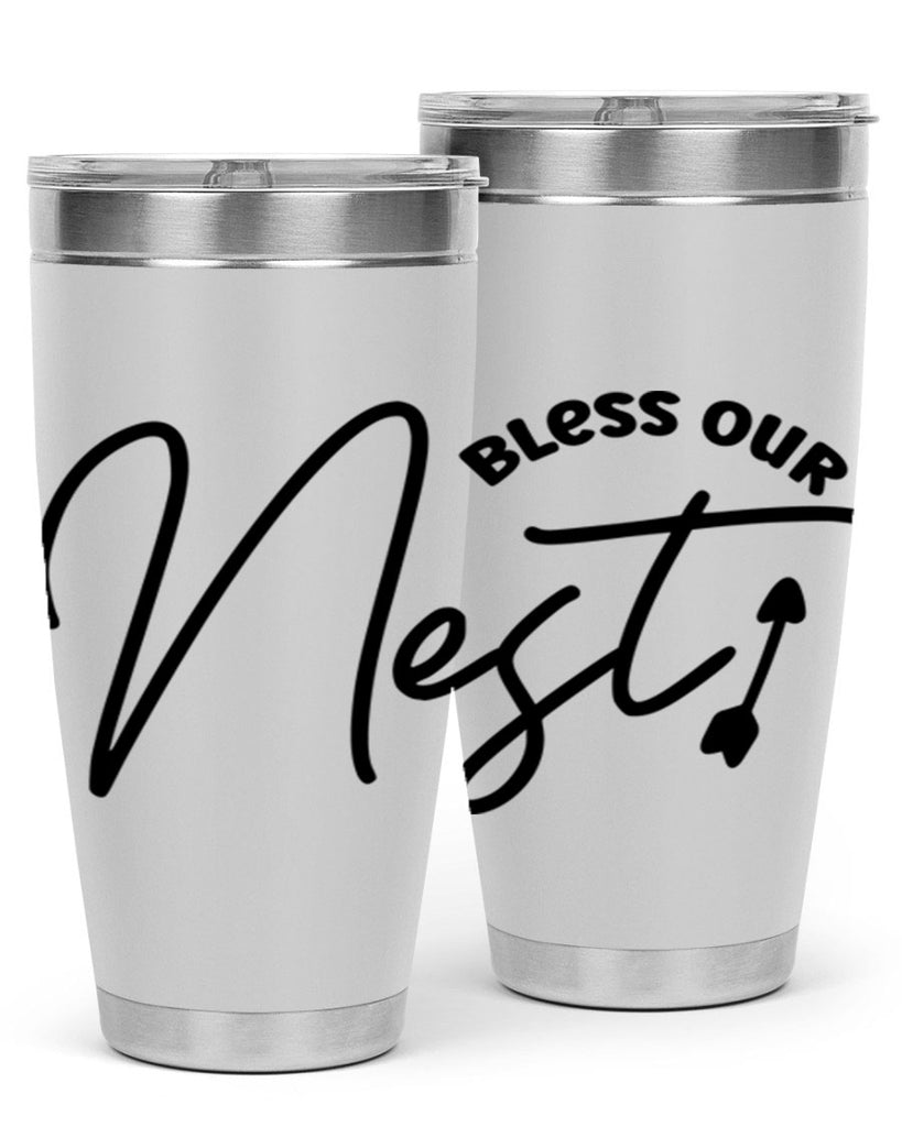 Bless Our Nest55#- spring- Tumbler