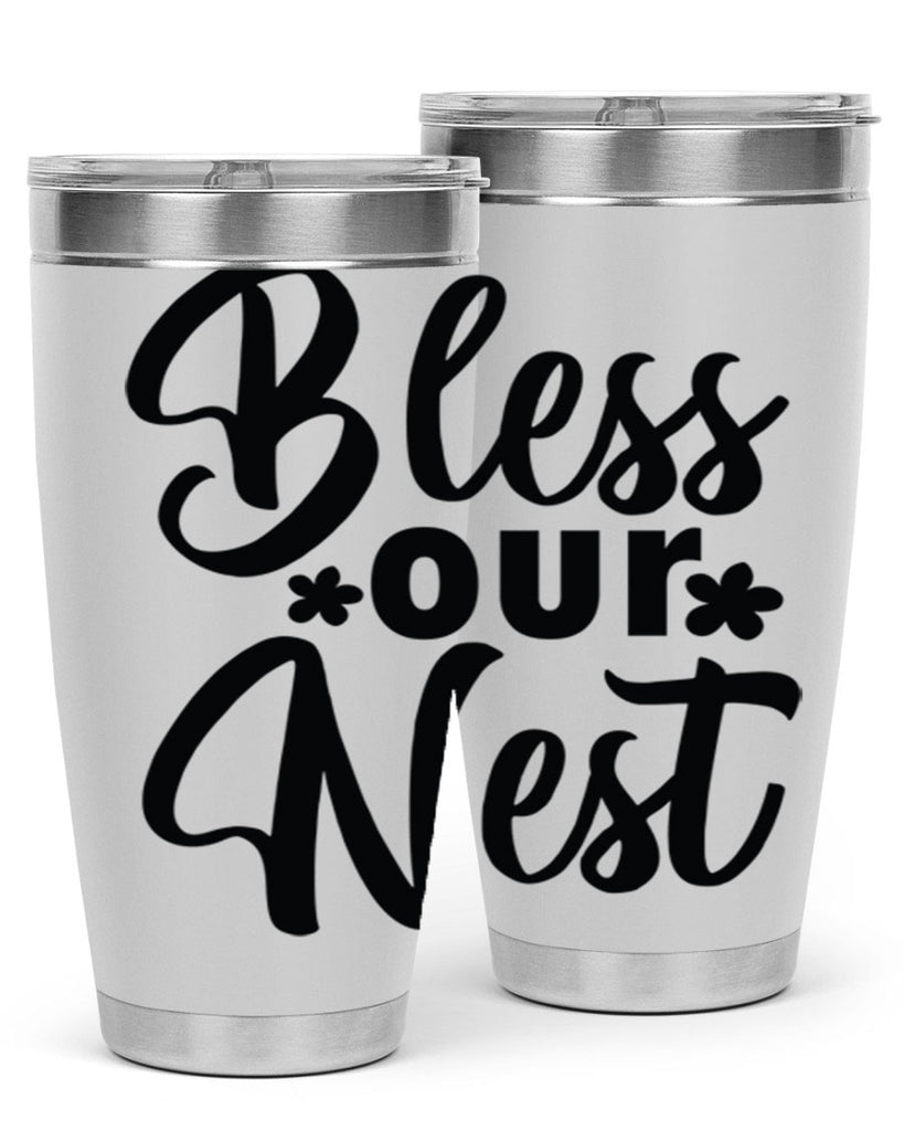 Bless our nest  design 70#- spring- Tumbler