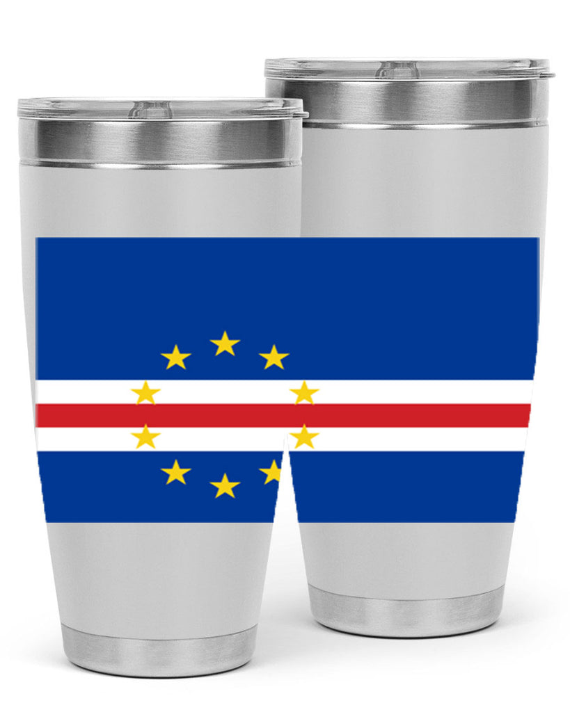Cabo Verde 169#- world flags- Tumbler