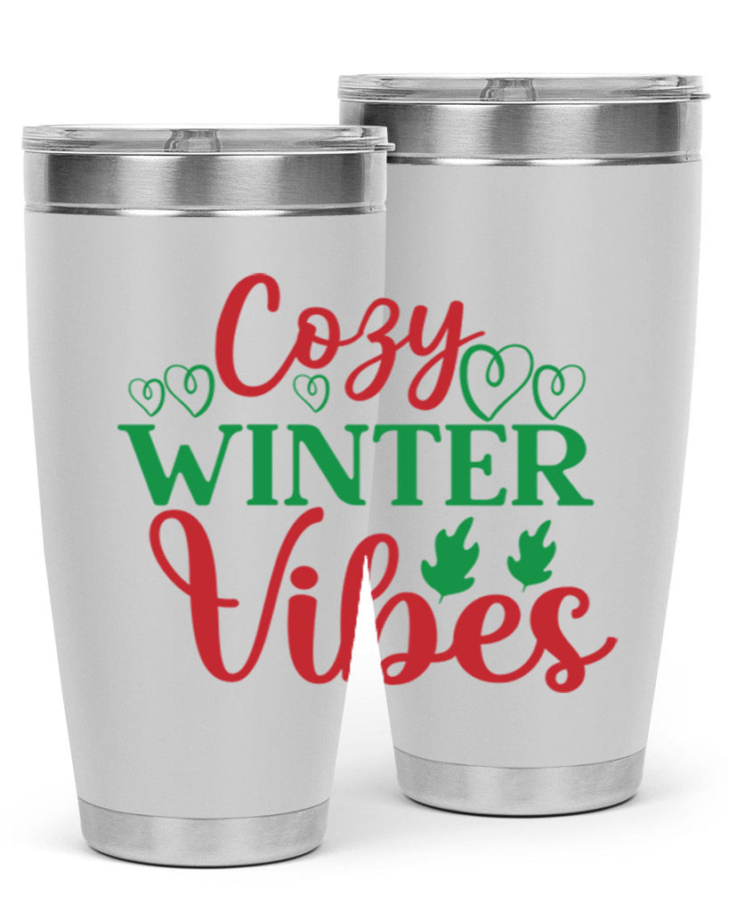 Cozy Winter Vibes 74#- winter- Tumbler