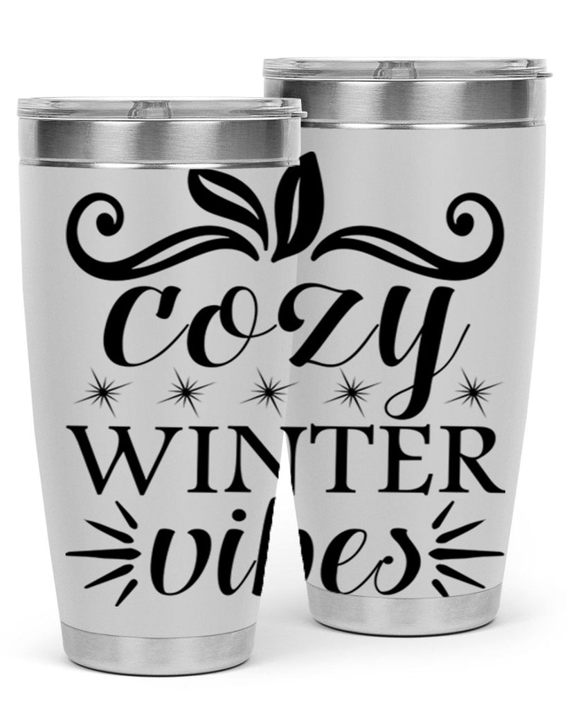 Cozy Winter Vibes 78#- winter- Tumbler