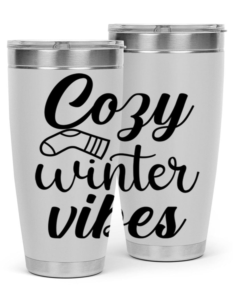Cozy Winter Vibes 82#- winter- Tumbler