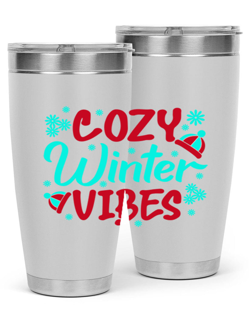 Cozy Winter Vibes Winter 83#- winter- Tumbler