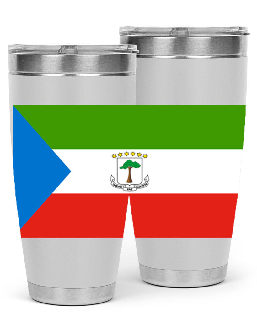 Equatorial Guinea 144#- world flags- Tumbler