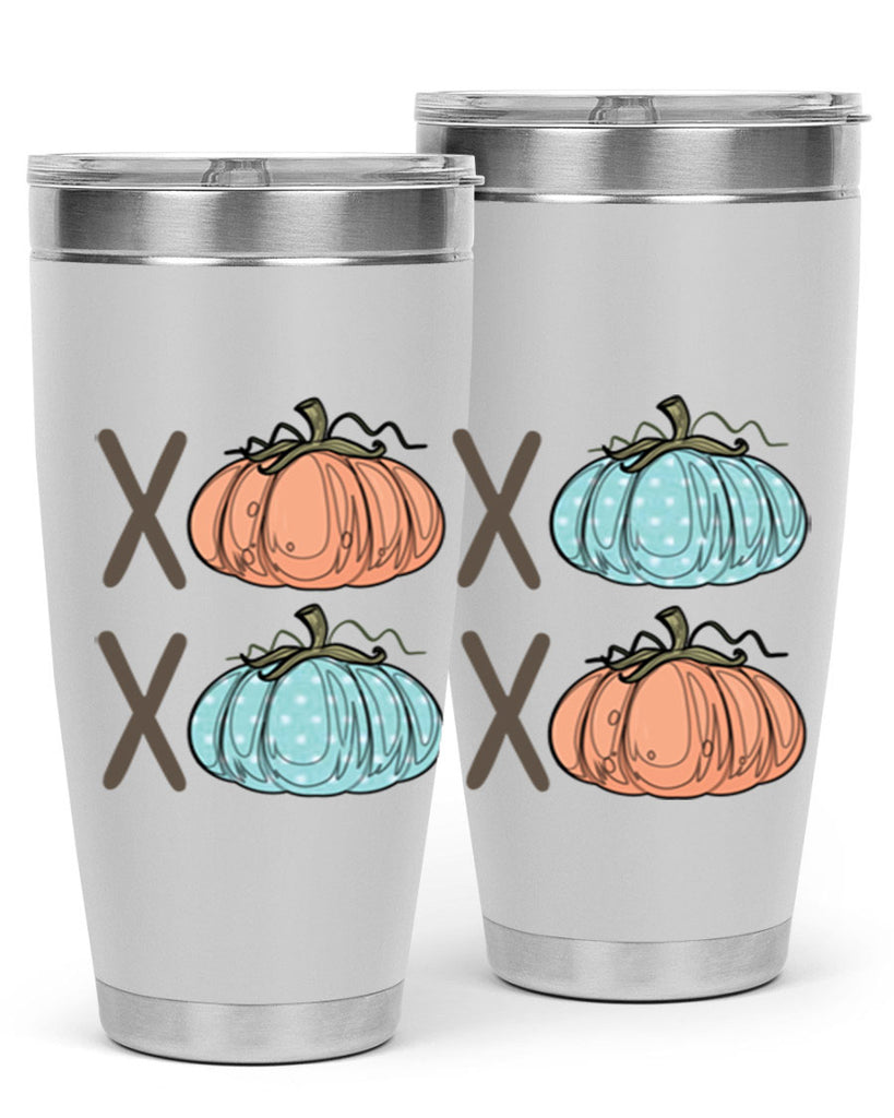 Fall Pumpkin XOXO 129#- fall- Tumbler