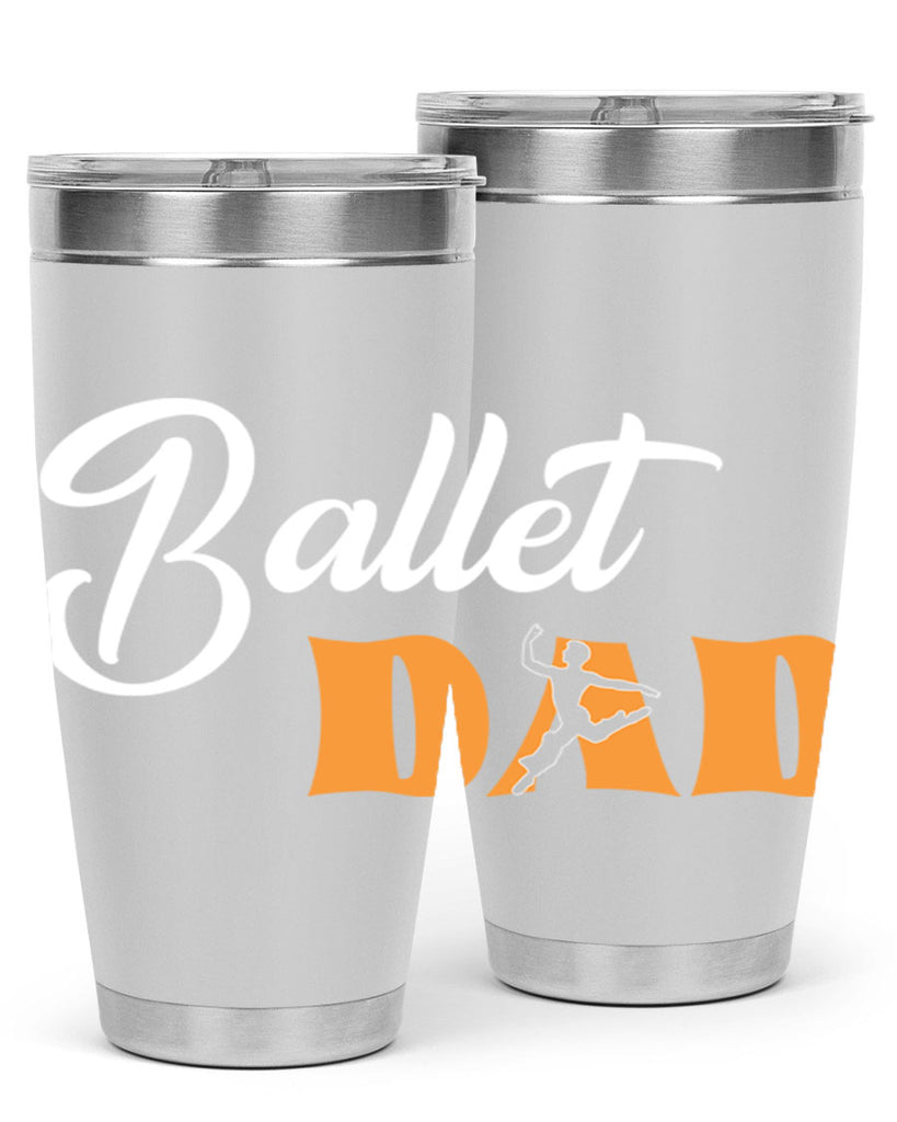 Fitted Dance Dad Ballet SVG Ballet 39#- ballet- Tumbler