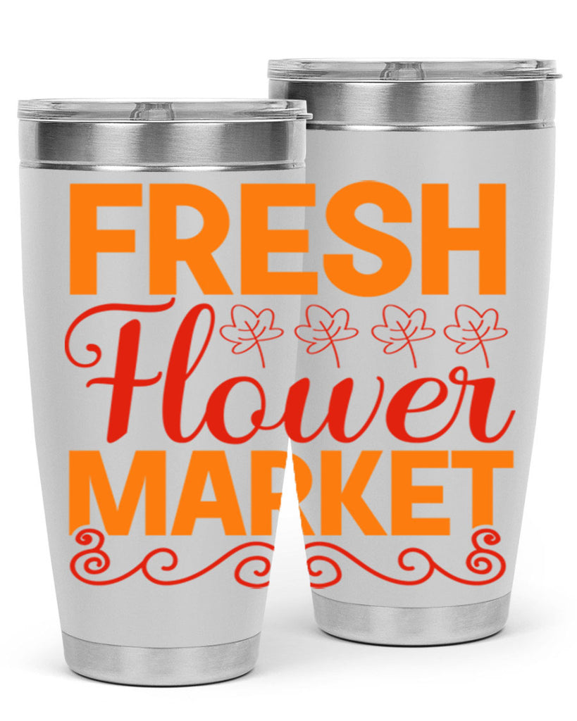 Fresh flower market 143#- spring- Tumbler