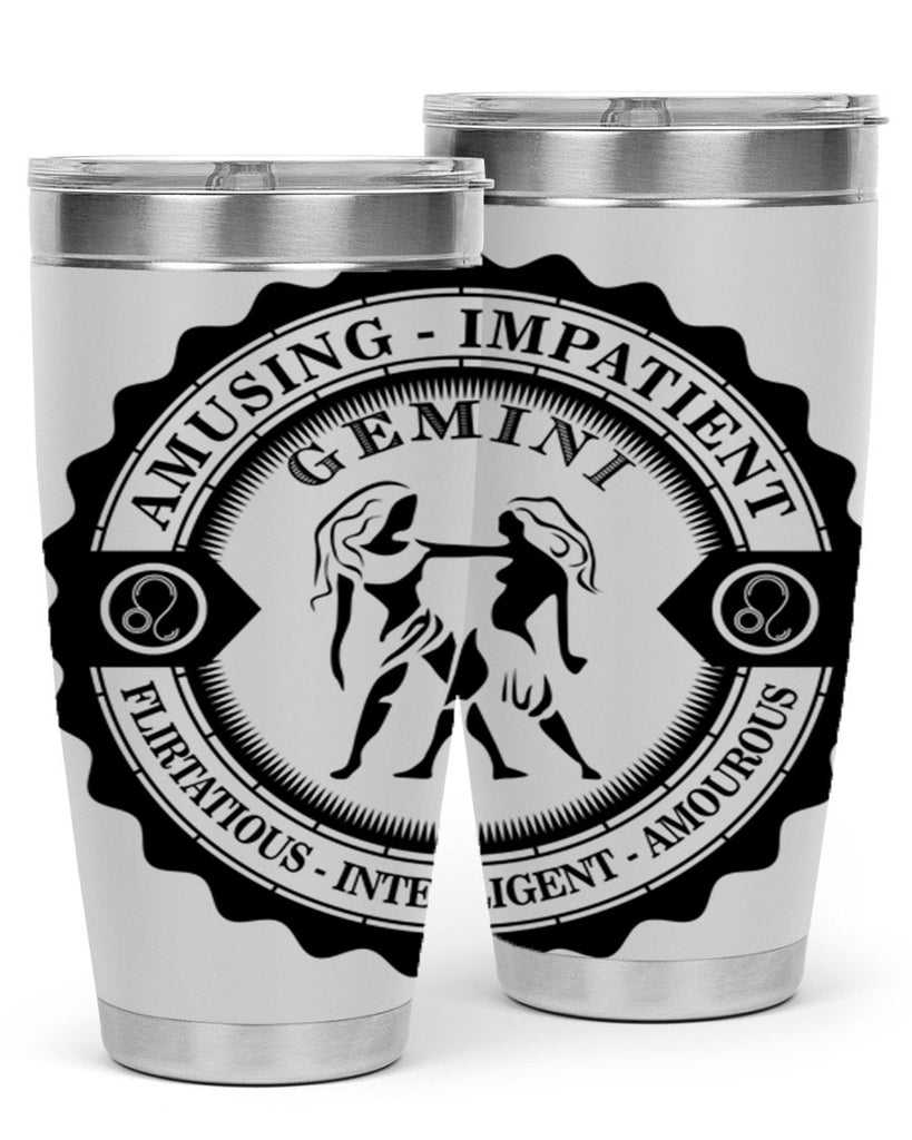 Gemini 11#- zodiac- Tumbler