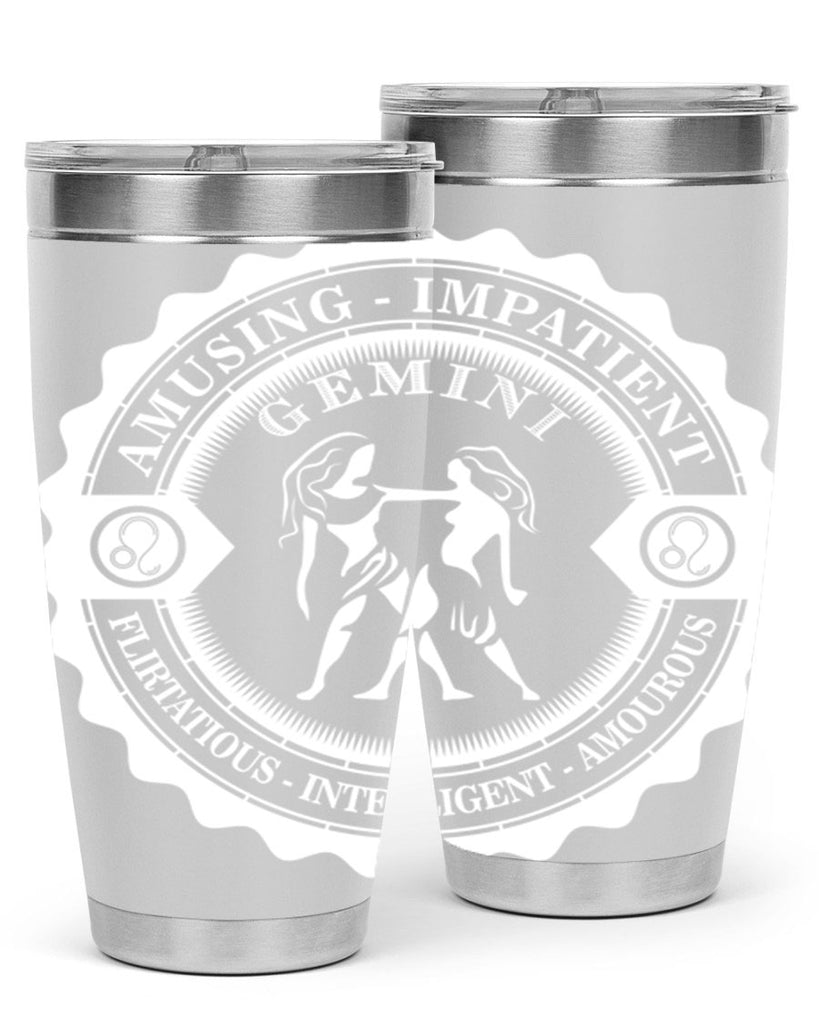 Gemini 12#- zodiac- Tumbler
