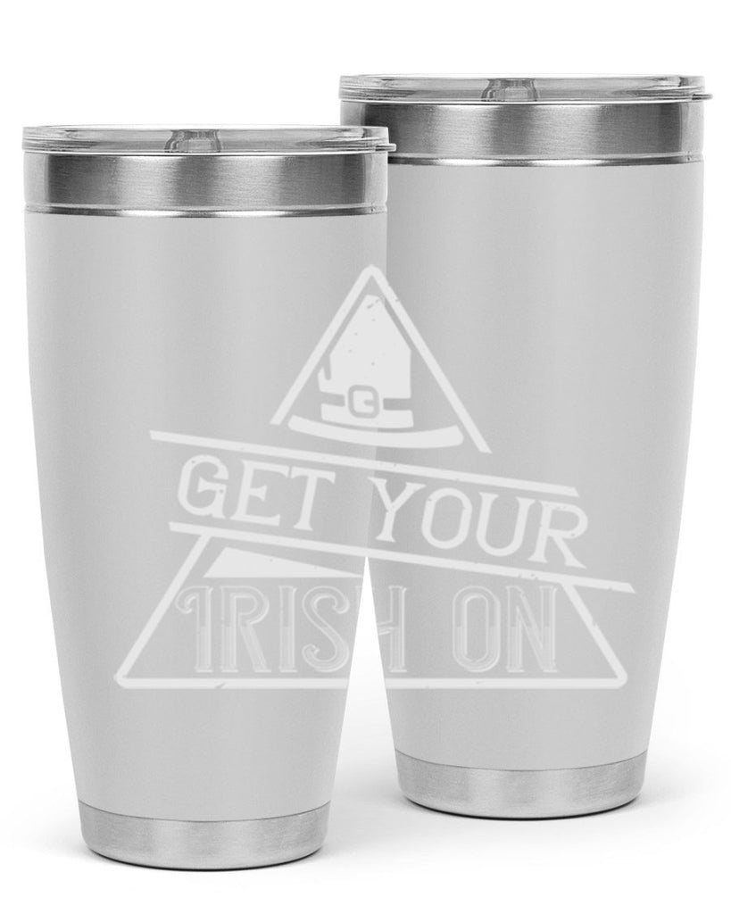 Get your Irish on Style 137#- St Patricks Day- Tumbler