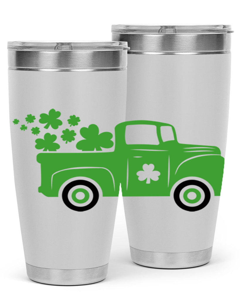 Green Truck Style 97#- St Patricks Day- Tumbler