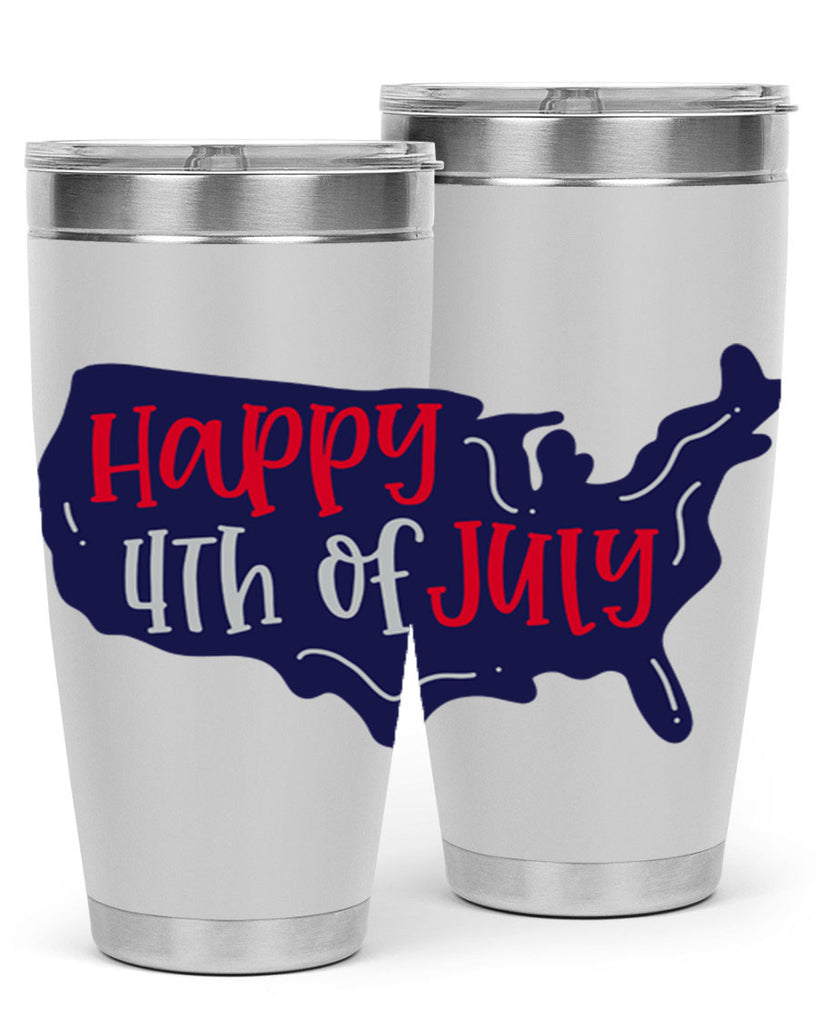 Happy th Of July Style 153#- Fourt Of July- Tumbler