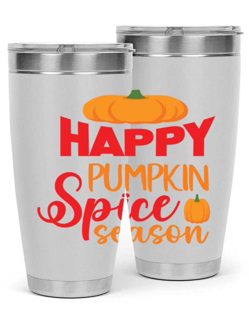 HappyPumpkinSpiceSeason 259#- fall- Tumbler
