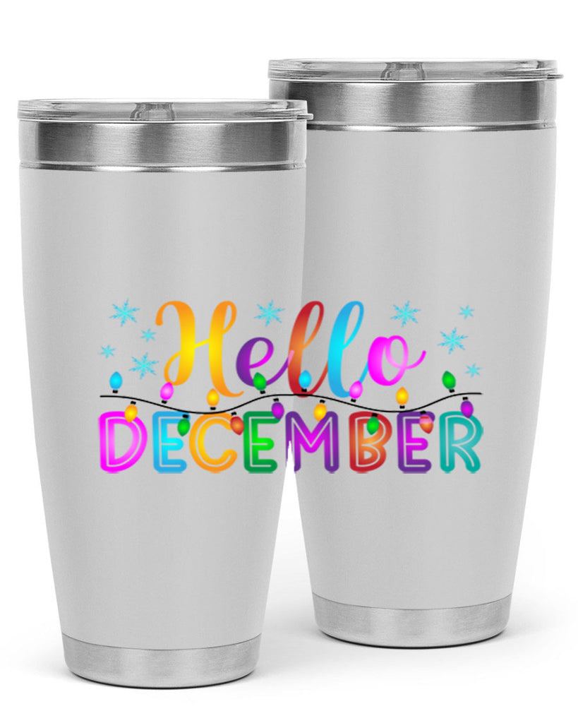 Hello December Winter 177#- winter- Tumbler