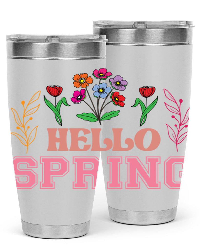 Hello Spring  234#- spring- Tumbler