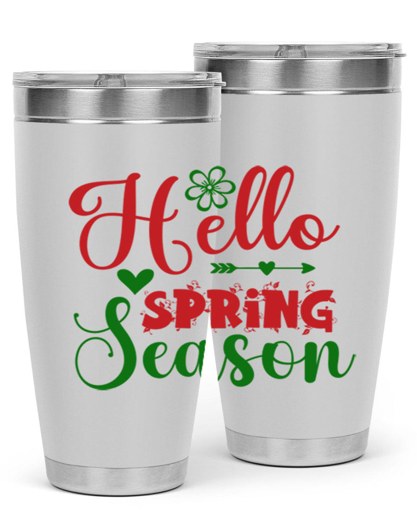 Hello Spring Season 224#- spring- Tumbler