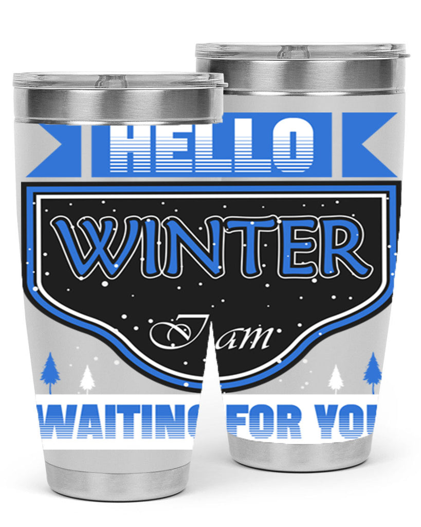 Hello Winter 164#- winter- Tumbler