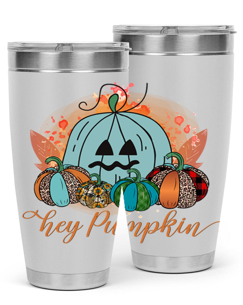 Hey Pumpkin 302#- fall- Tumbler