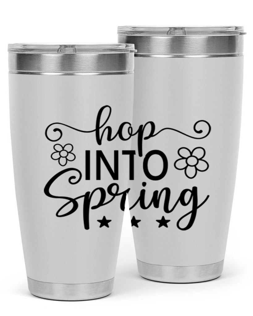 Hop into spring  252#- spring- Tumbler