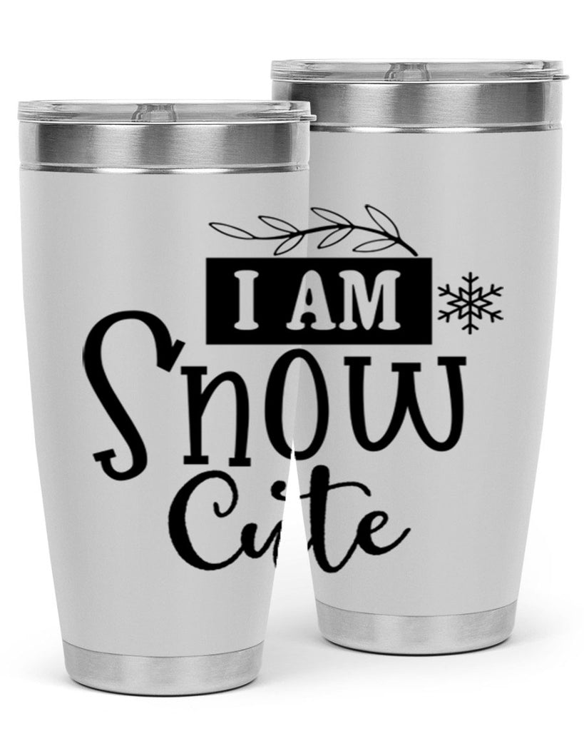 I Am Snow Cute 220#- winter- Tumbler
