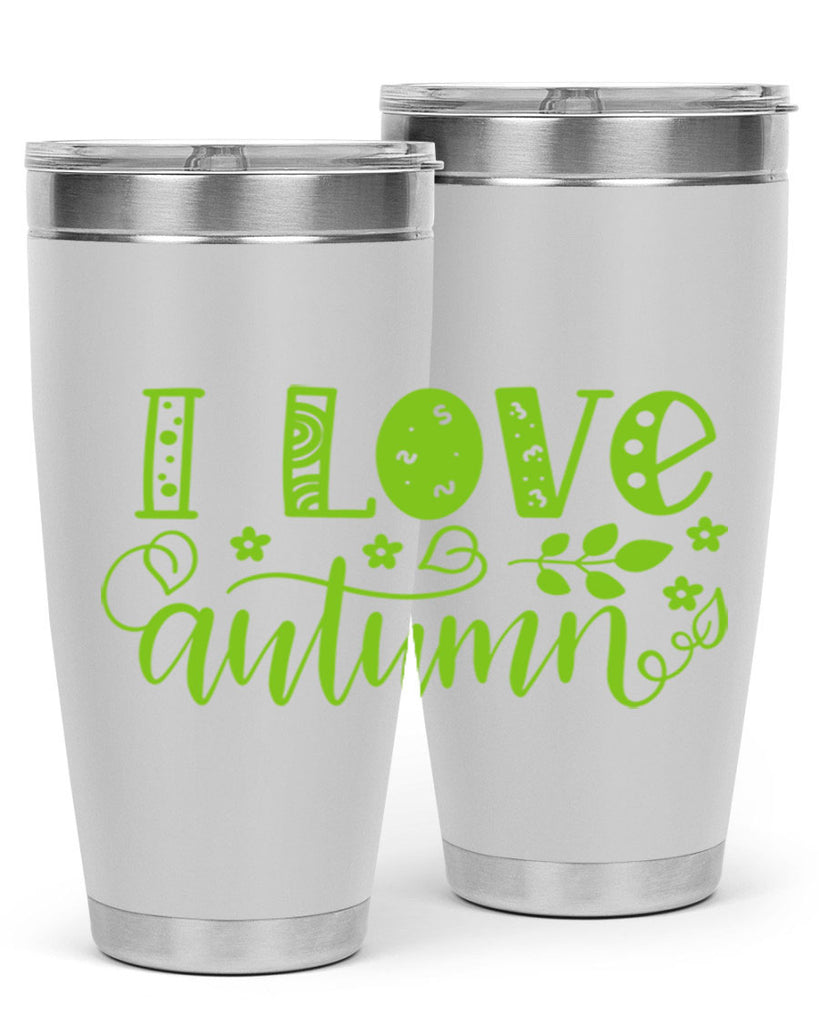 I Love Autumn 325#- fall- Tumbler