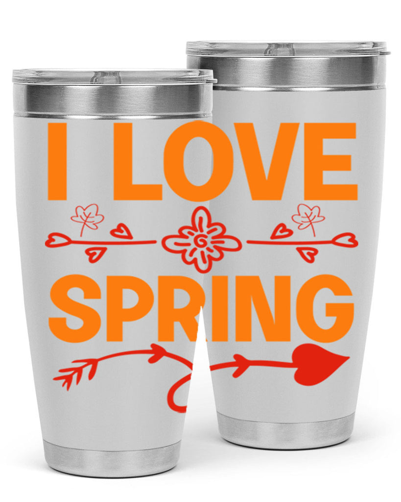 I love spring 271#- spring- Tumbler