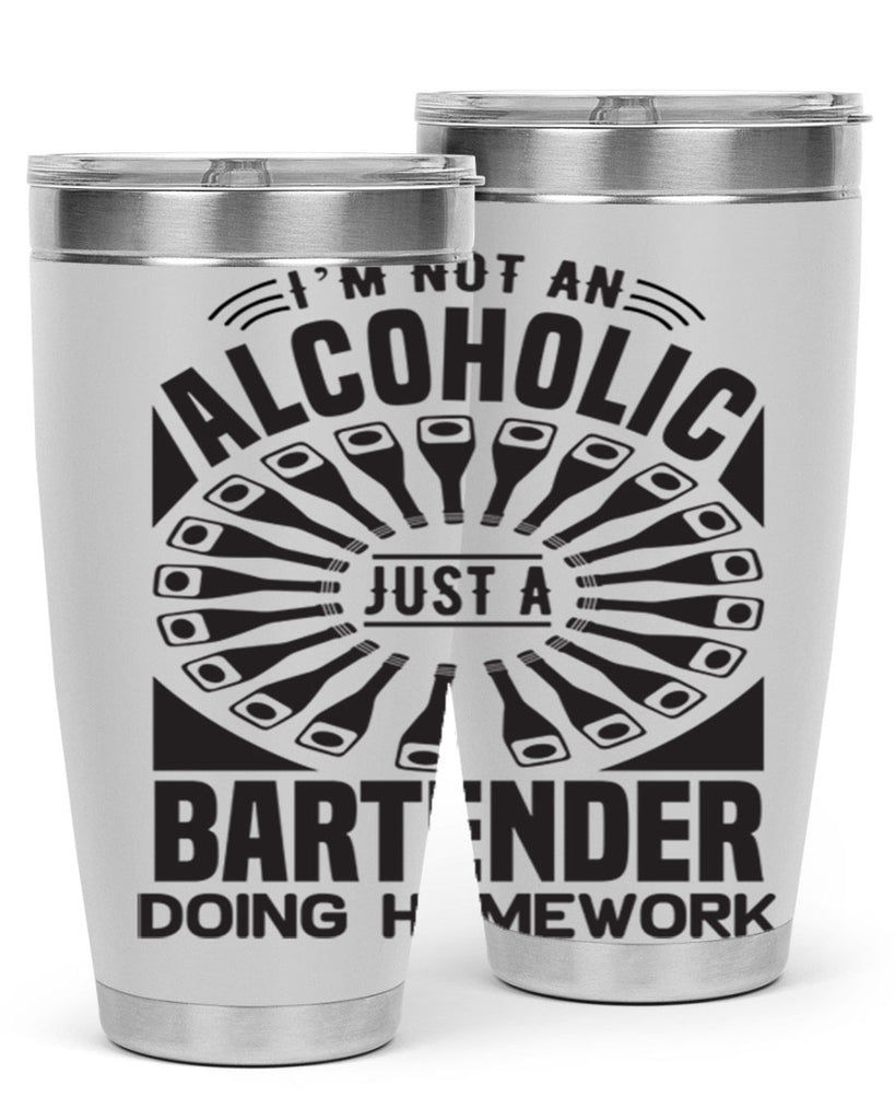 Im not an Style 18#- bartender- tumbler