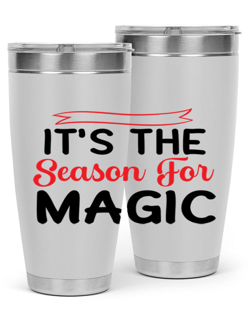 Its the season for magic 258#- winter- Tumbler