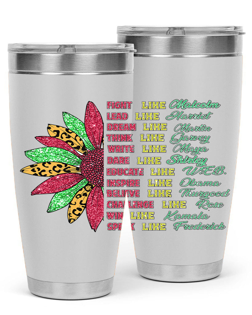 Juneteenth Sunflower Design 17#- Juneteenth- tumbler