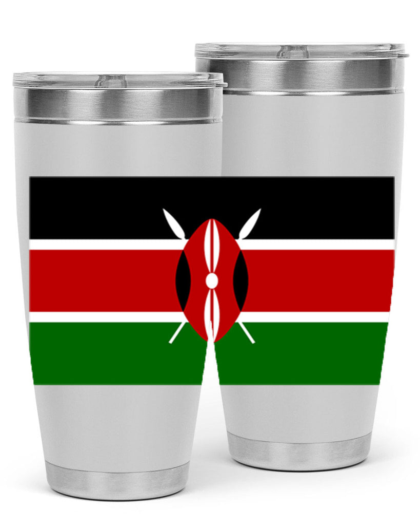 Kenya 110#- world flags- Tumbler