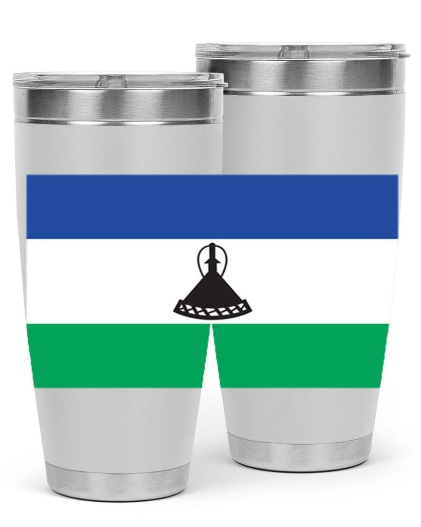 Lesotho 102#- world flags- Tumbler