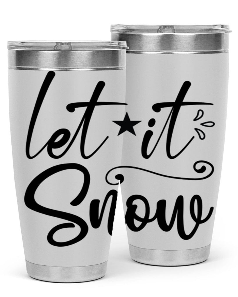 Let it snow 292#- winter- Tumbler