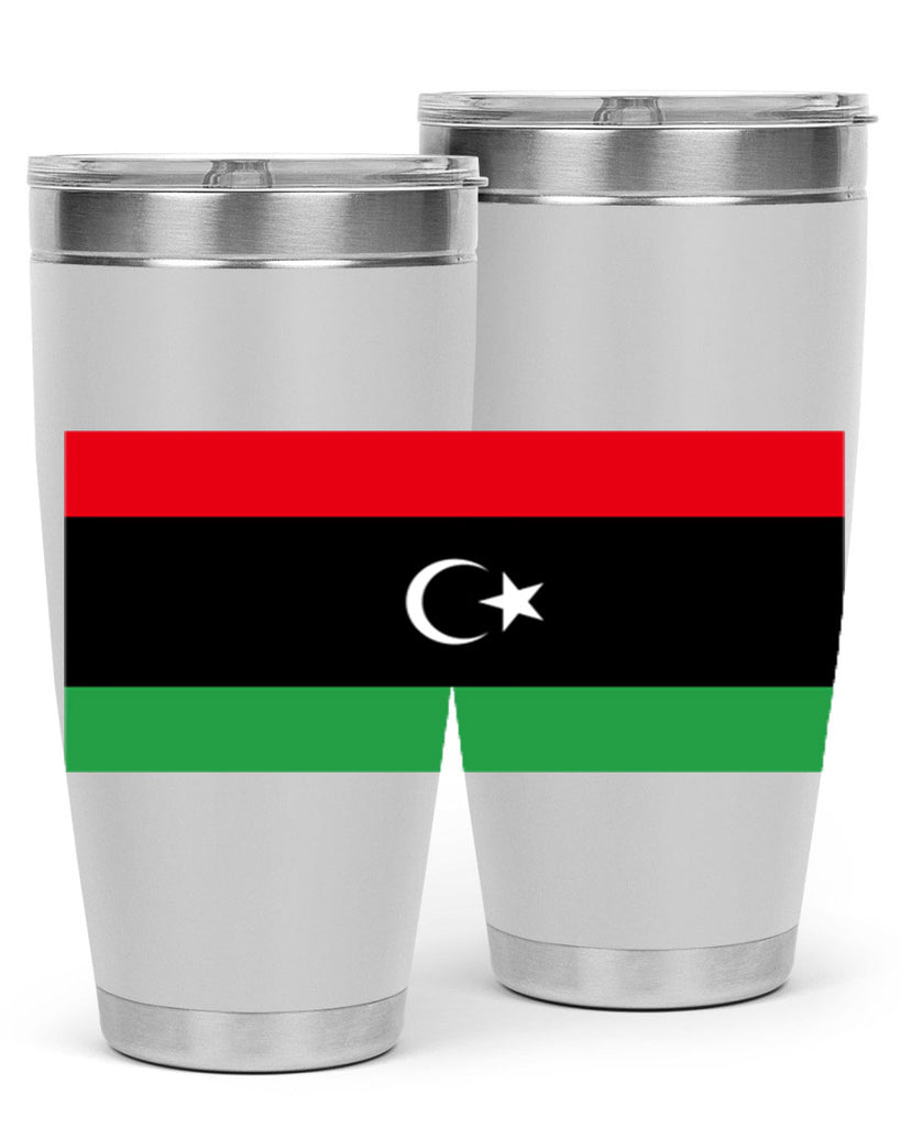 Libya 100#- world flags- Tumbler