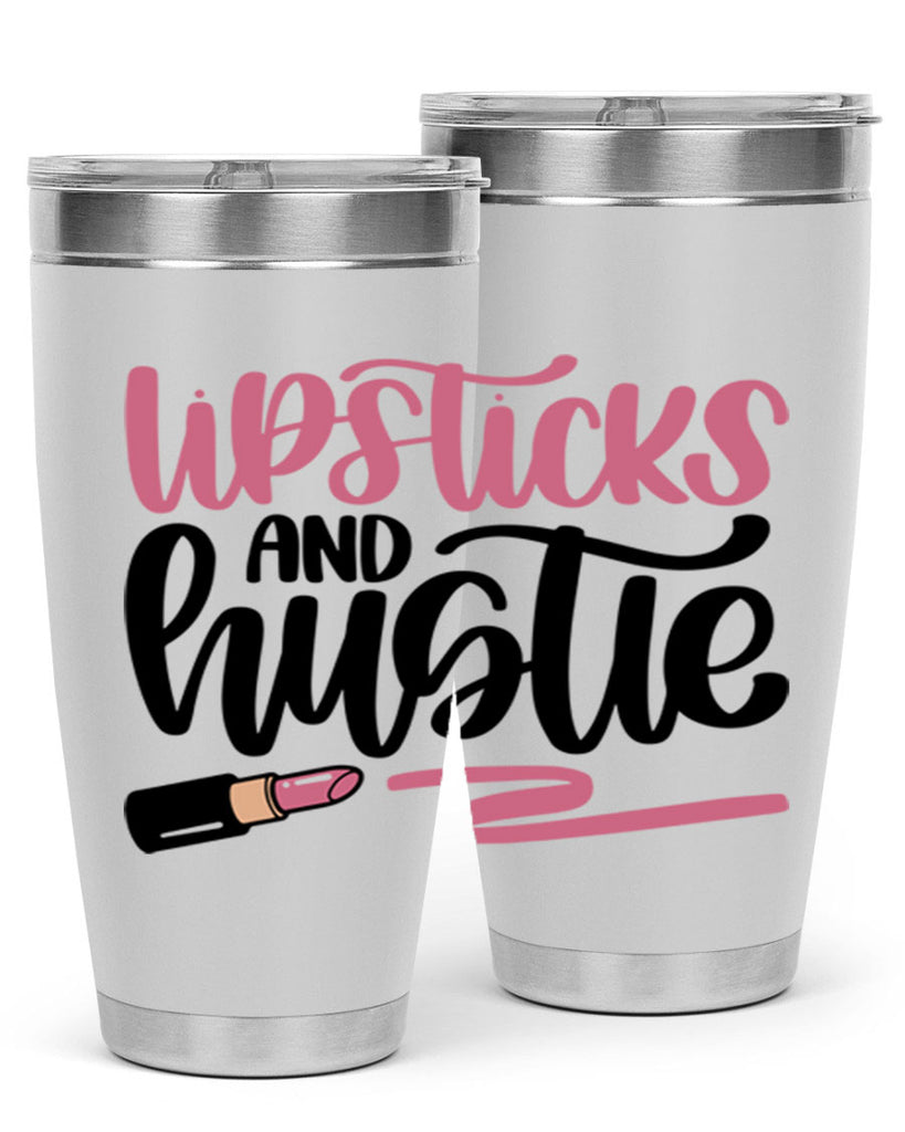 Lipstick And Hustie Style 58#- make up- Tumbler