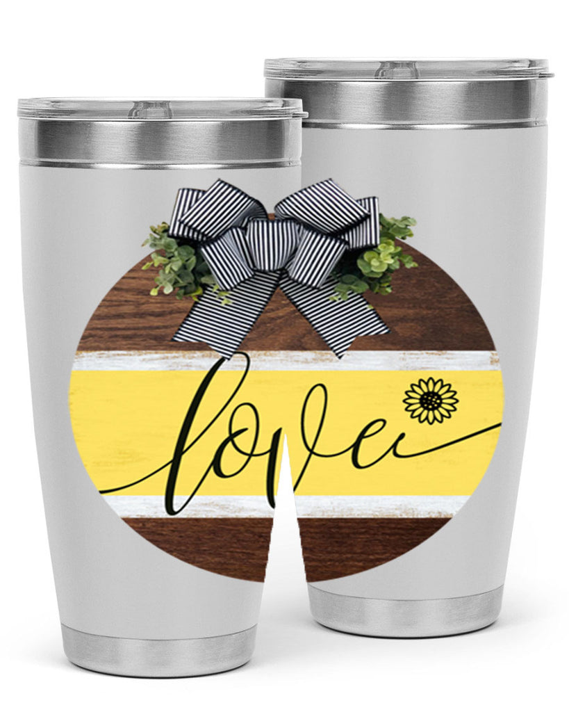 Love and daisy Mockup326#- spring- Tumbler