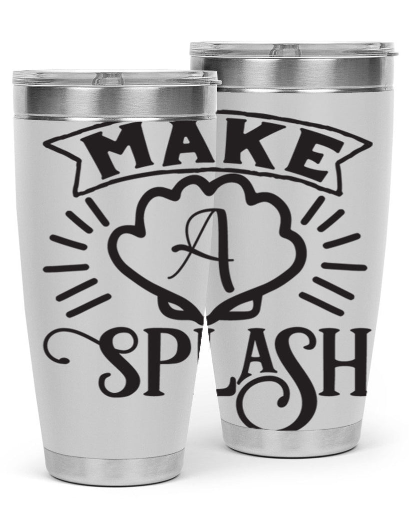 Make a splash 312#- mermaid- Tumbler