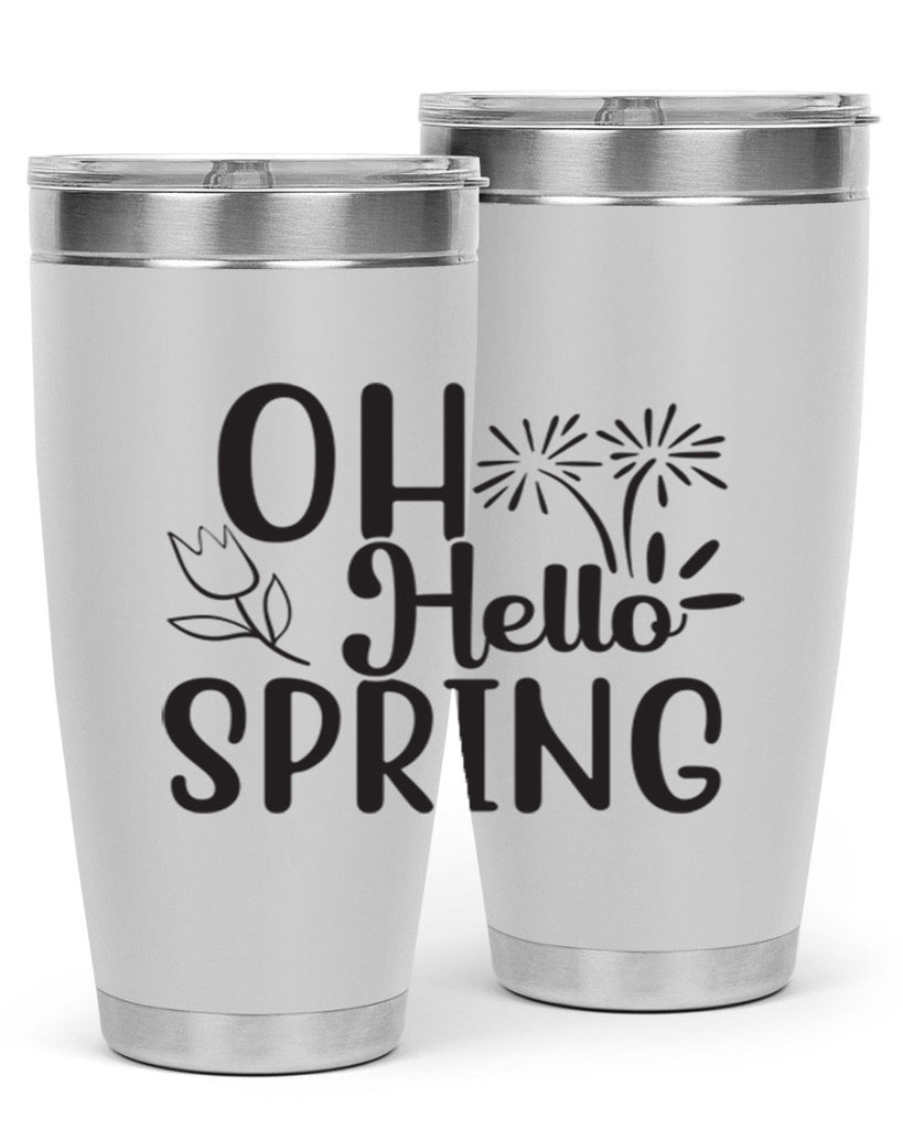 Oh hello spring 358#- spring- Tumbler