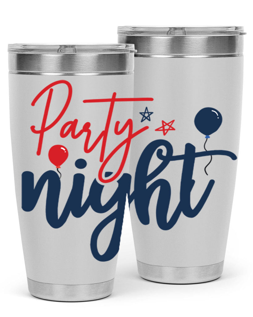 Party Night Style 84#- Fourt Of July- Tumbler