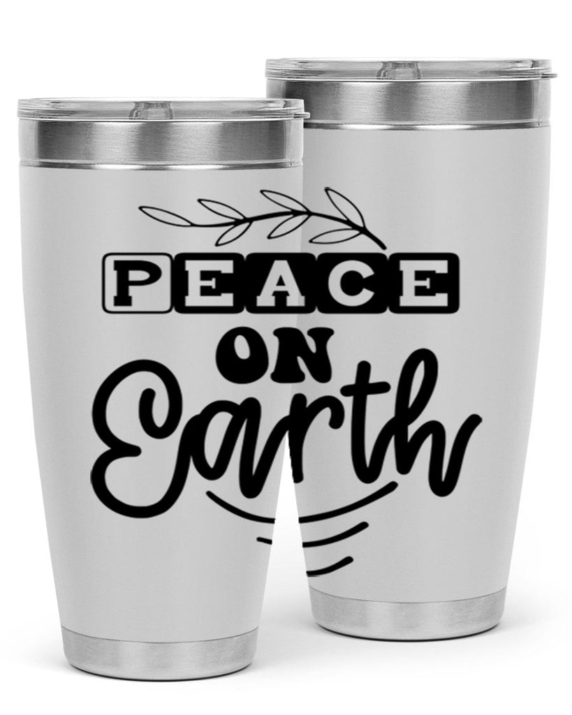 Peace on Earth 335#- winter- Tumbler