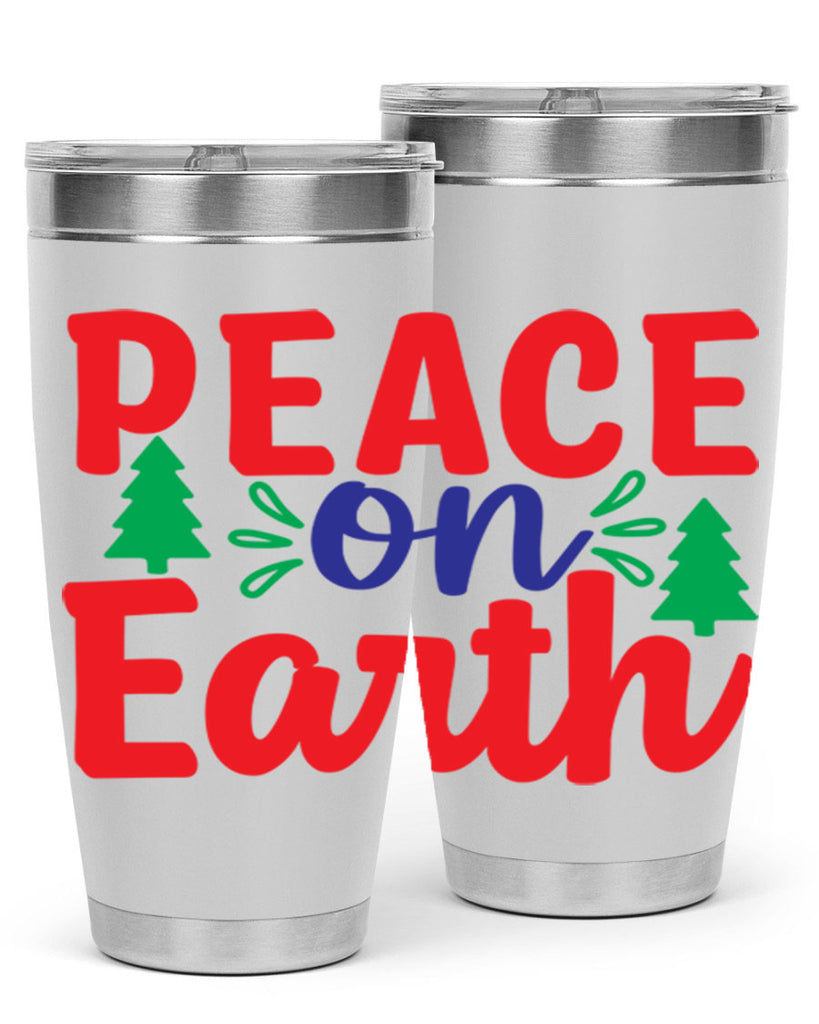 Peace on Earth 336#- winter- Tumbler