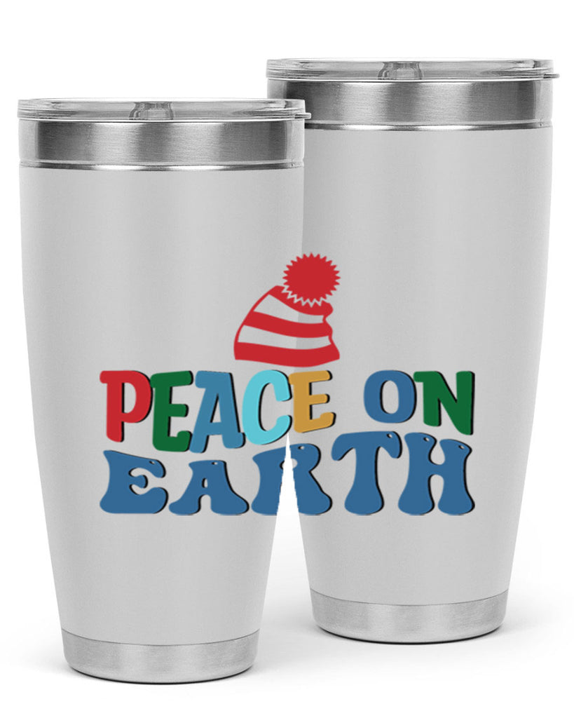 Peace on Earth 337#- winter- Tumbler