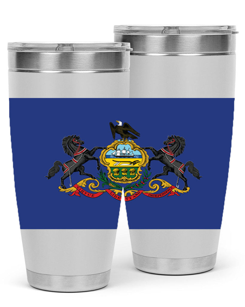 Pensilvania 14#- Us Flags- Tumbler