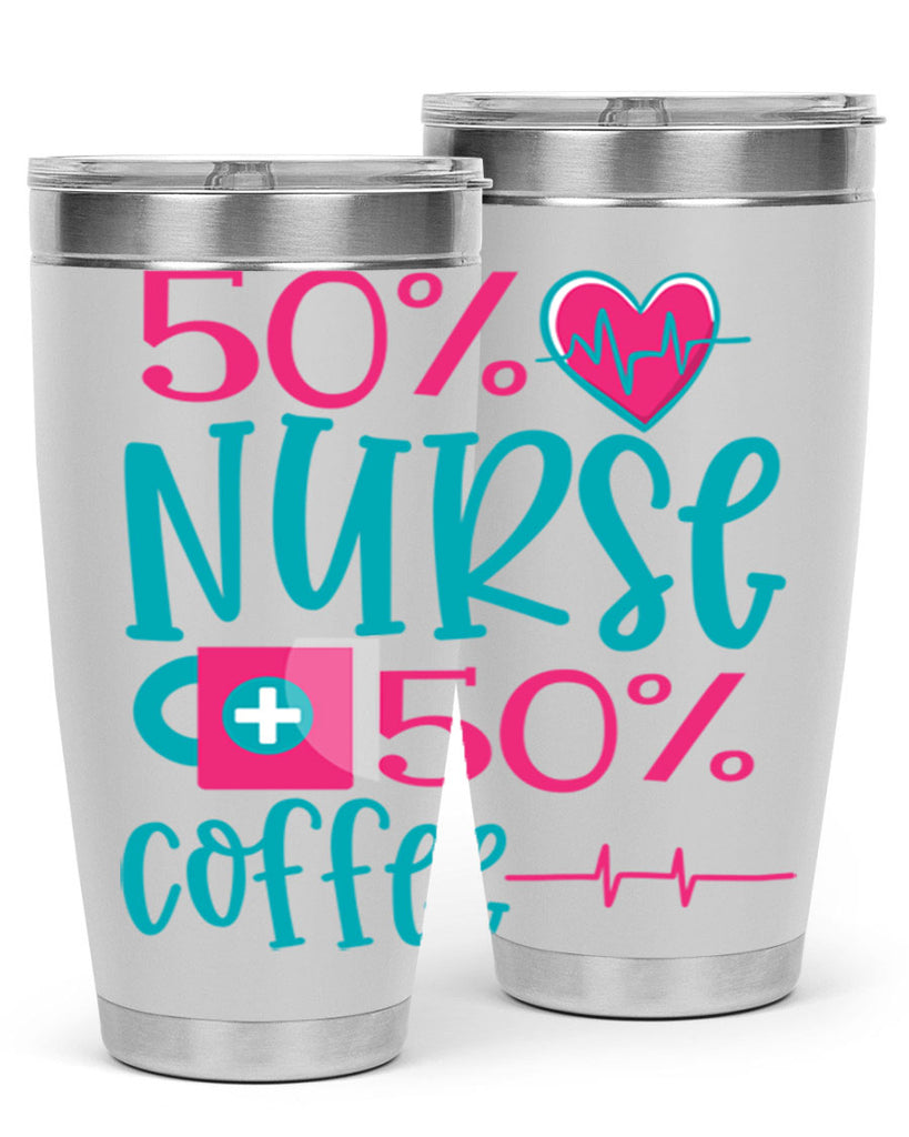 Percent Nurse Percent Coffee Style Style 60#- nurse- tumbler