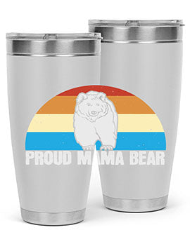 Proud mama bear 26#- Bears- Tumbler