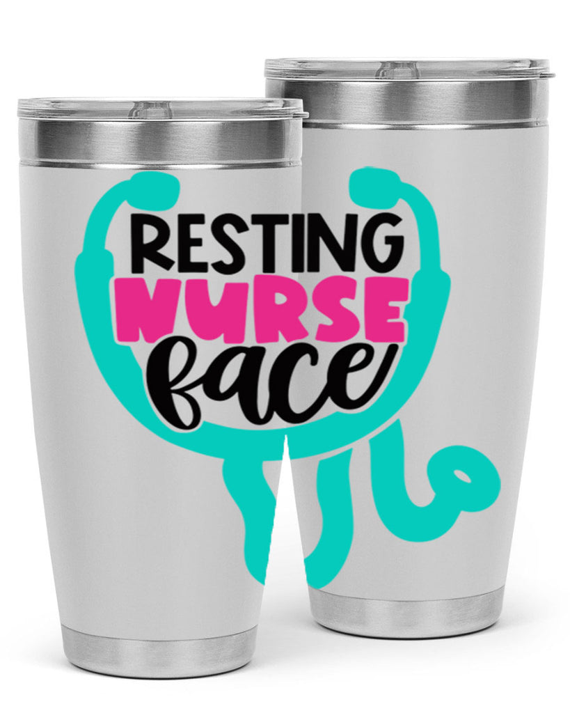 Resting Nurse Face Style Style 57#- nurse- tumbler